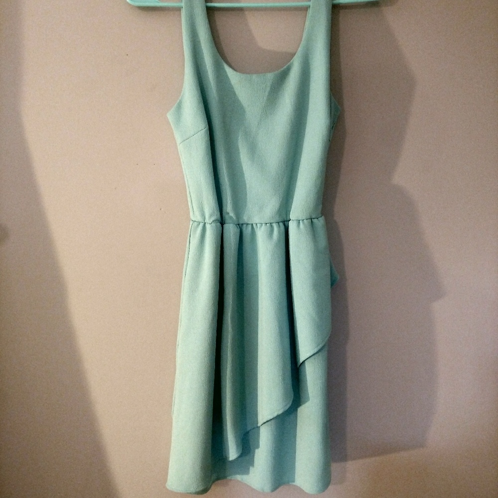 Mint tank dress small flowy